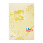 "Inhale exhale" poster